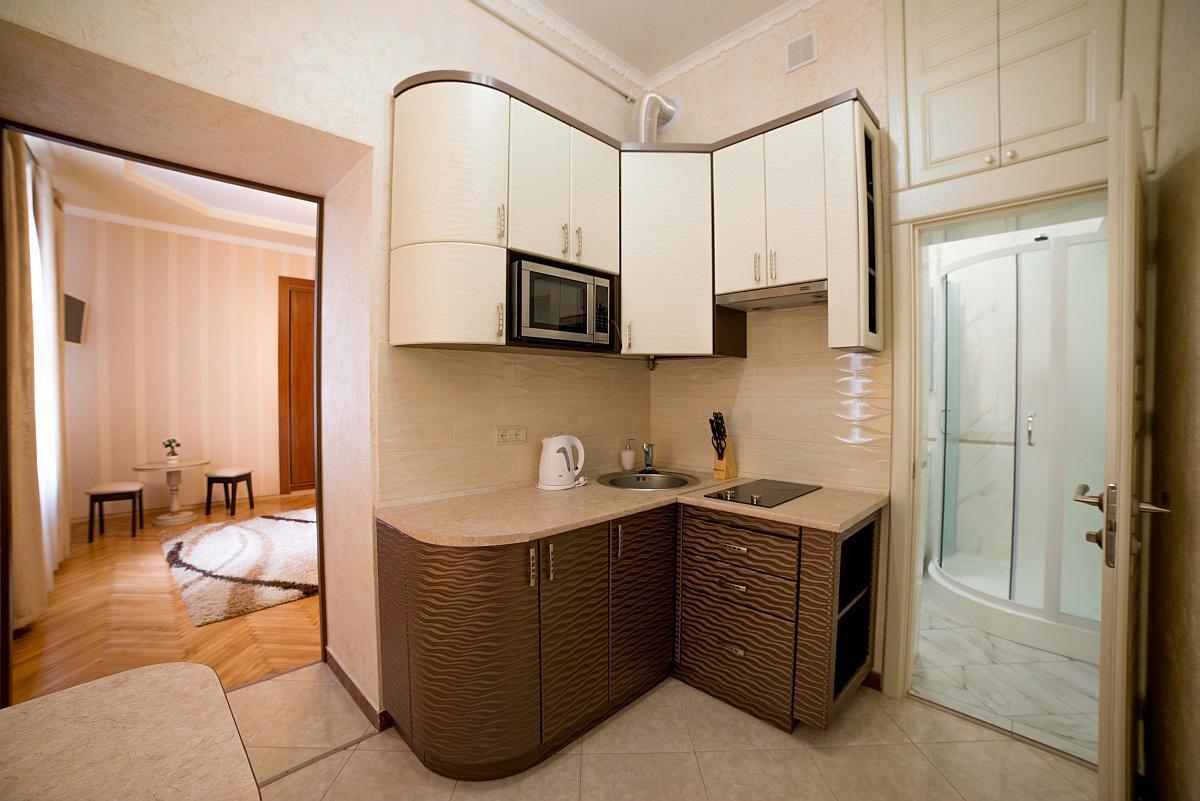 Apartment On Horodotska Street 리비프 외부 사진